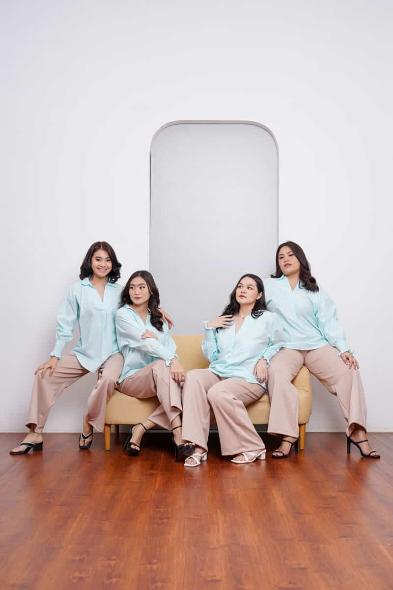 Kemeja Oversized Jinju (Size M-L)