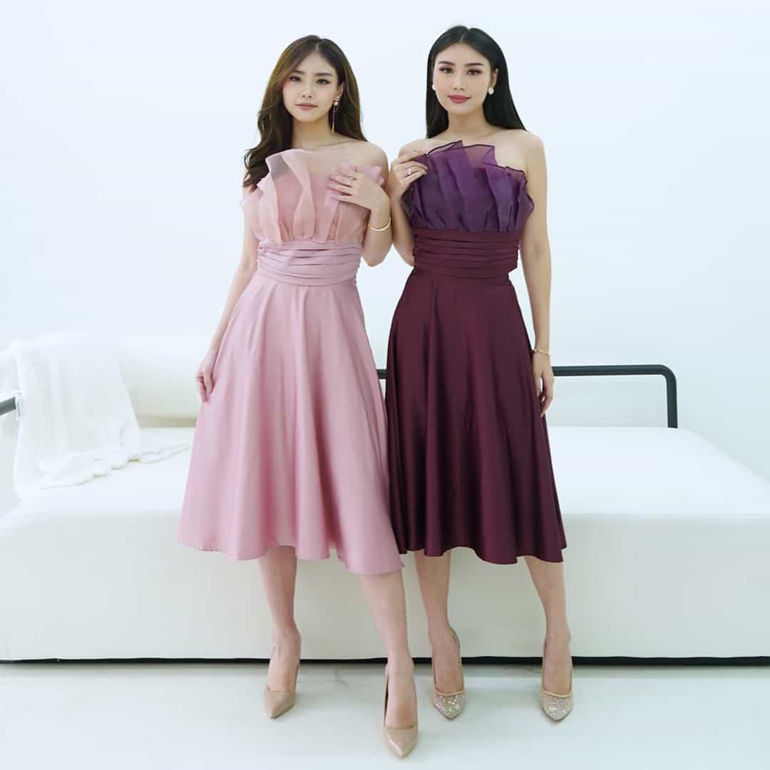 Organza Top Kombinasi Byenori