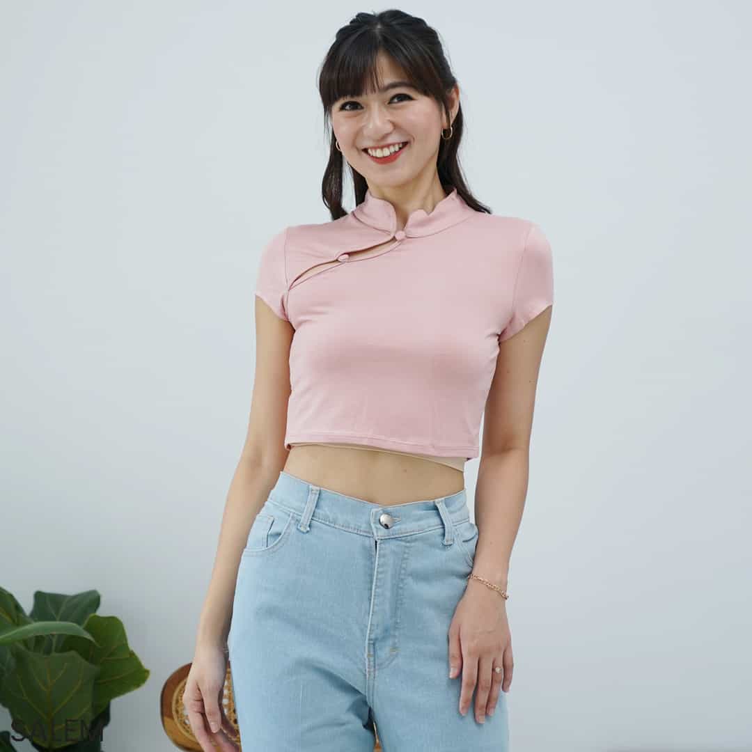 Atasan Kerah Shanghai Hansuying