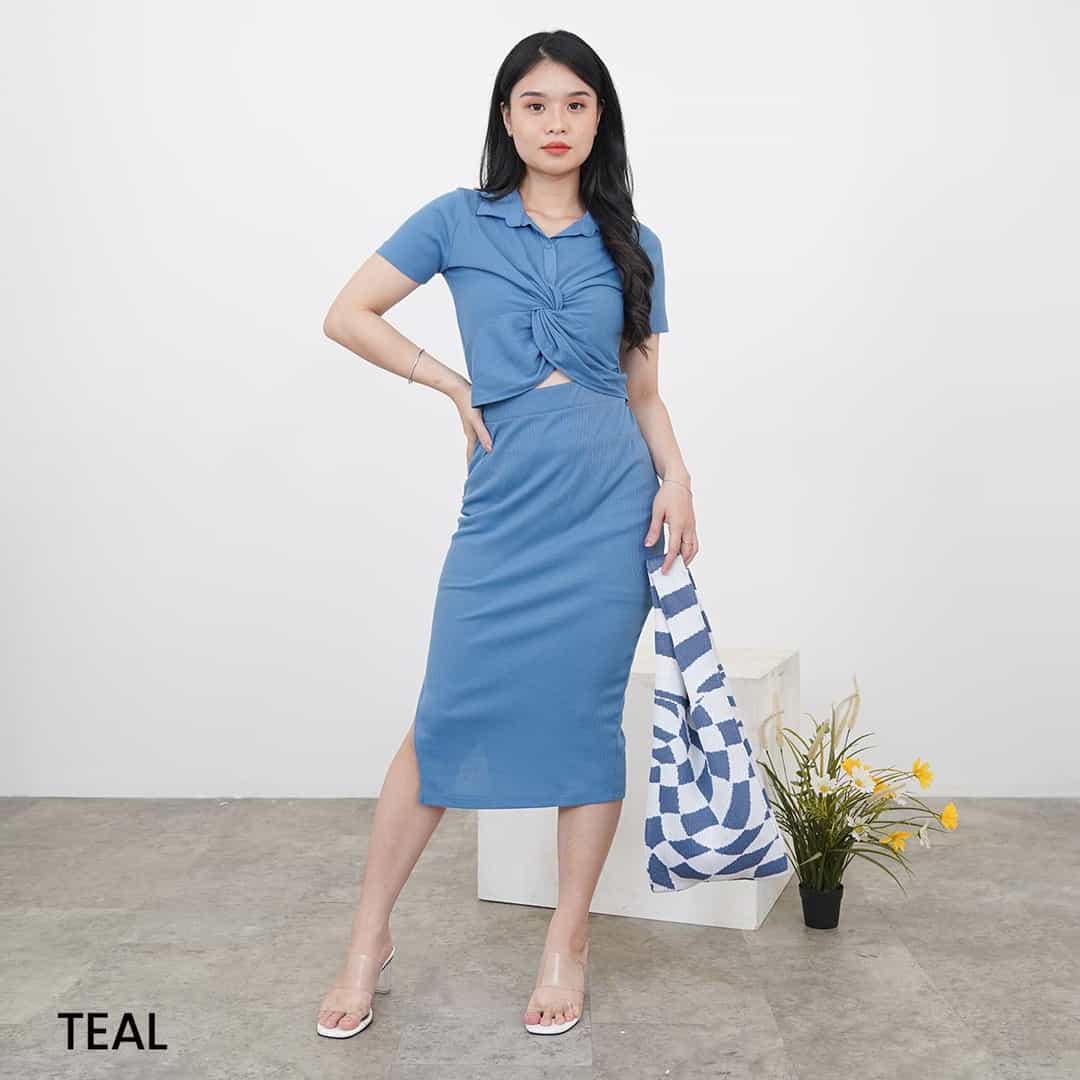Rib Knit Set Imama
