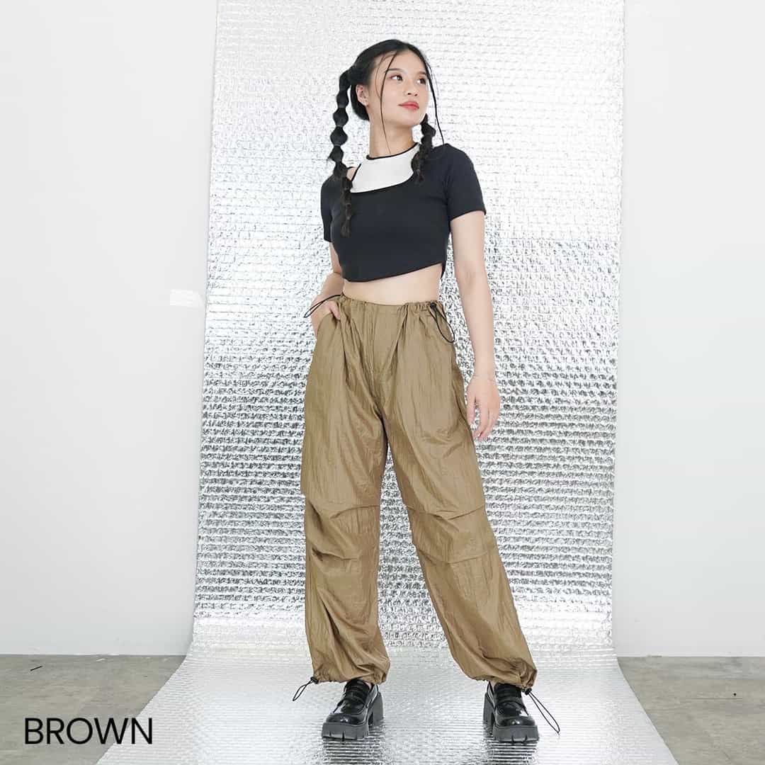 Cargo Pants Crinkle Fumi