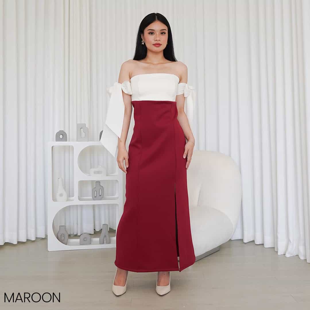 Long Dress Prime Scuba Gabriela
