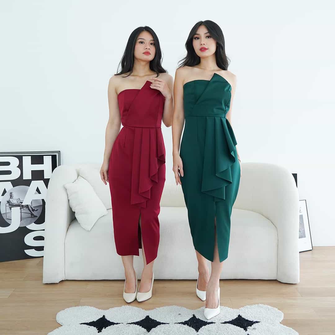 Evelyn Scuba Dress