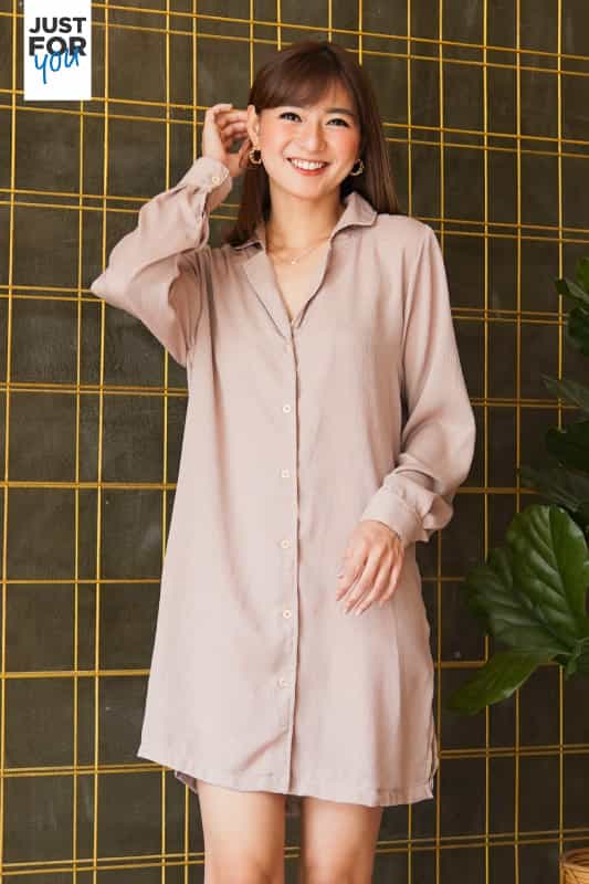 Shirtdress Soft Crinkle