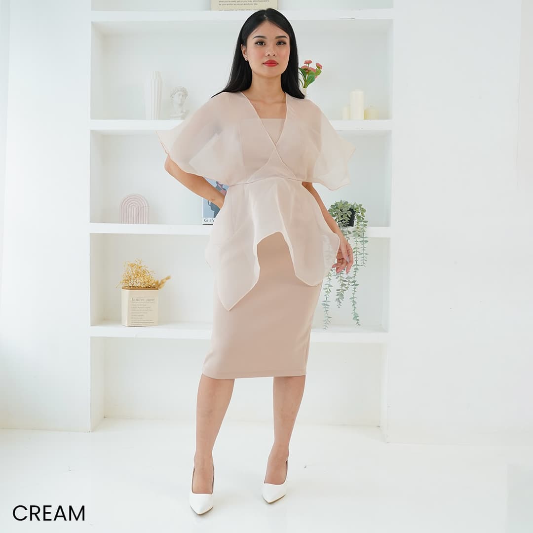 Gum Organza Dress