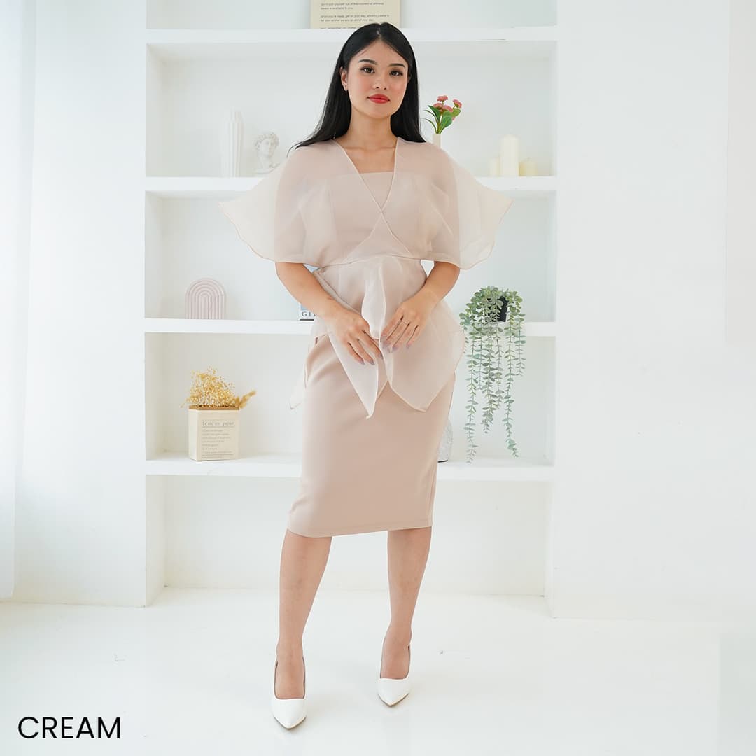 Gum Organza Dress