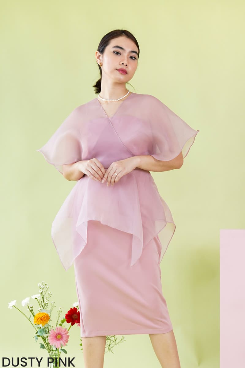Gum Organza Dress