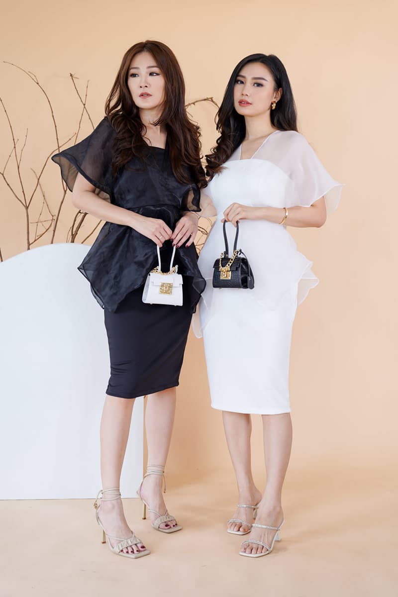 Gum Organza Dress