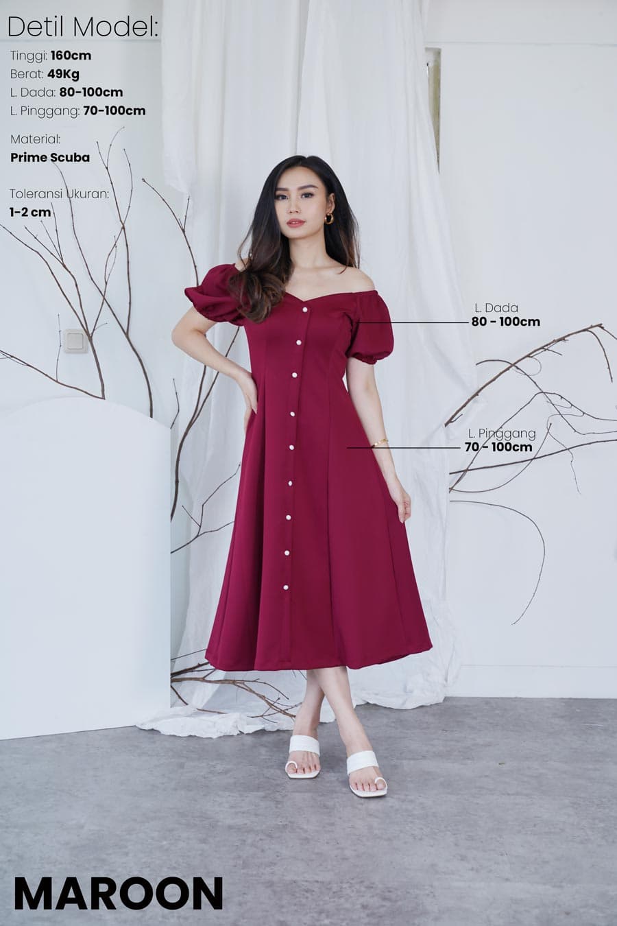 Midi Dress Brielle