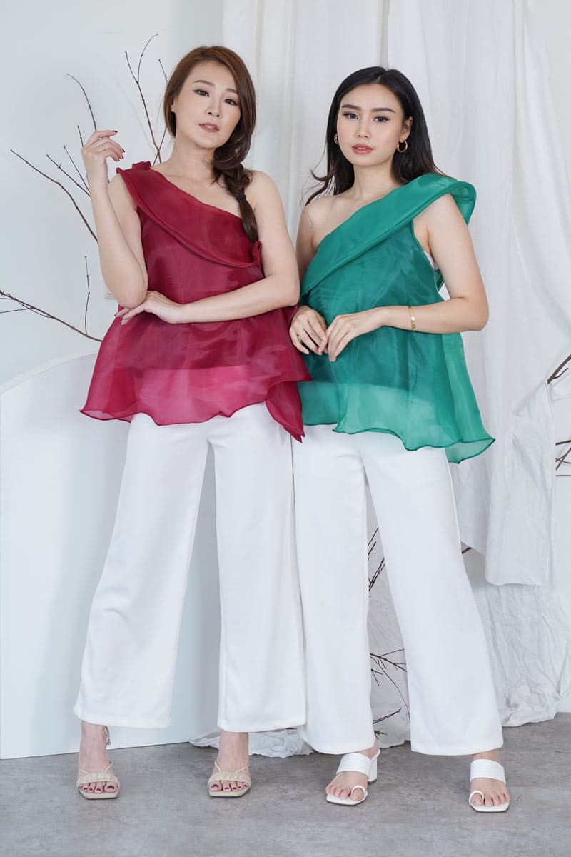 Organza Blouse Tibe