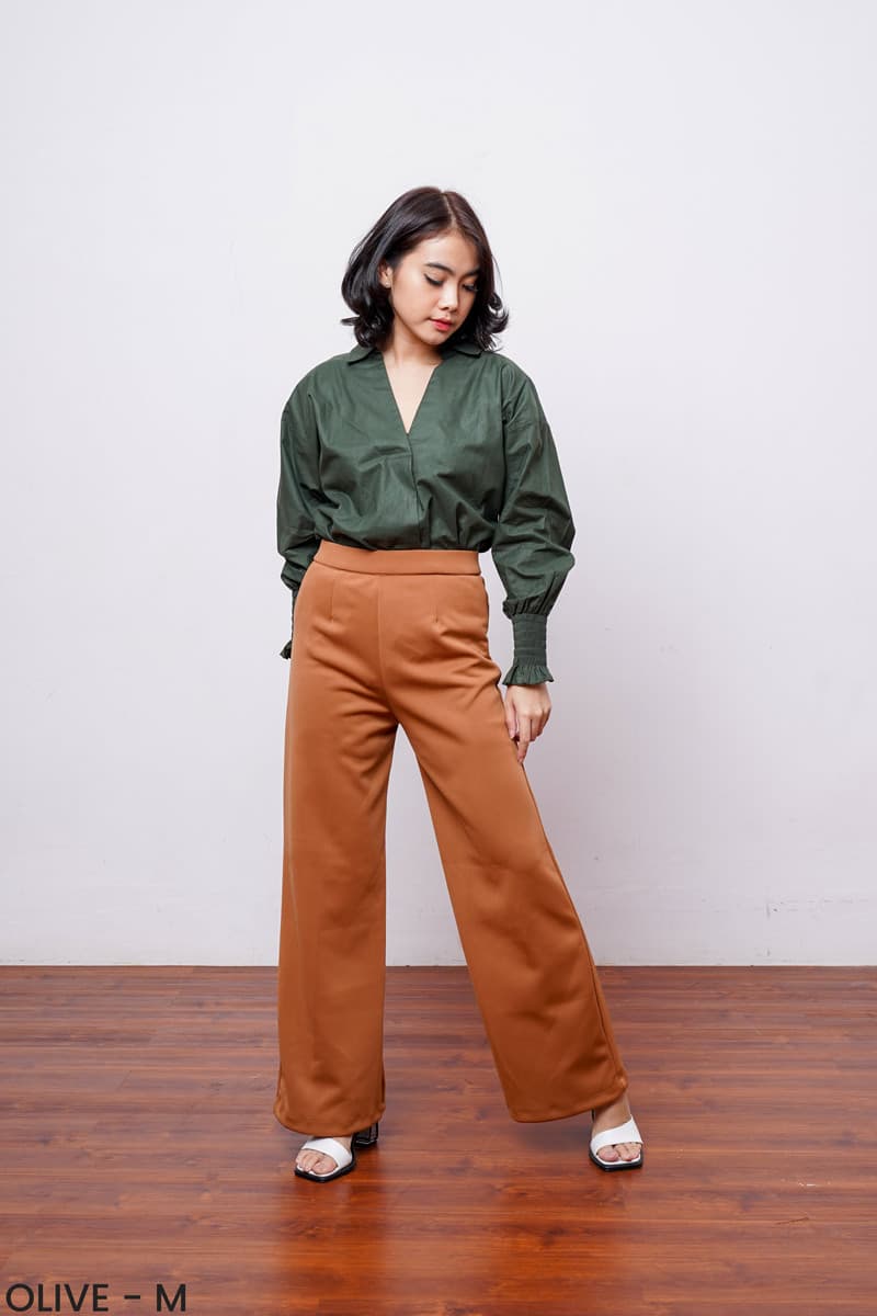 Kemeja Oversized Jinju (Size M-L)