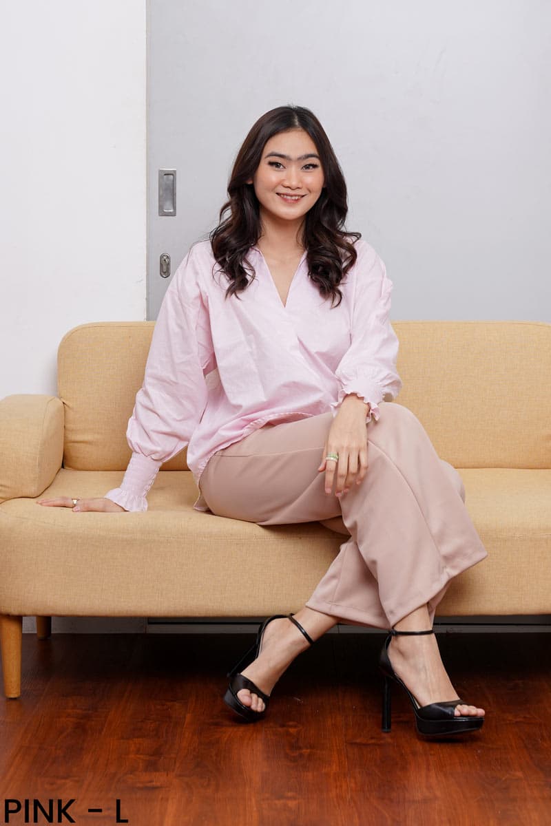 Kemeja Oversized Jinju (Size M-L)