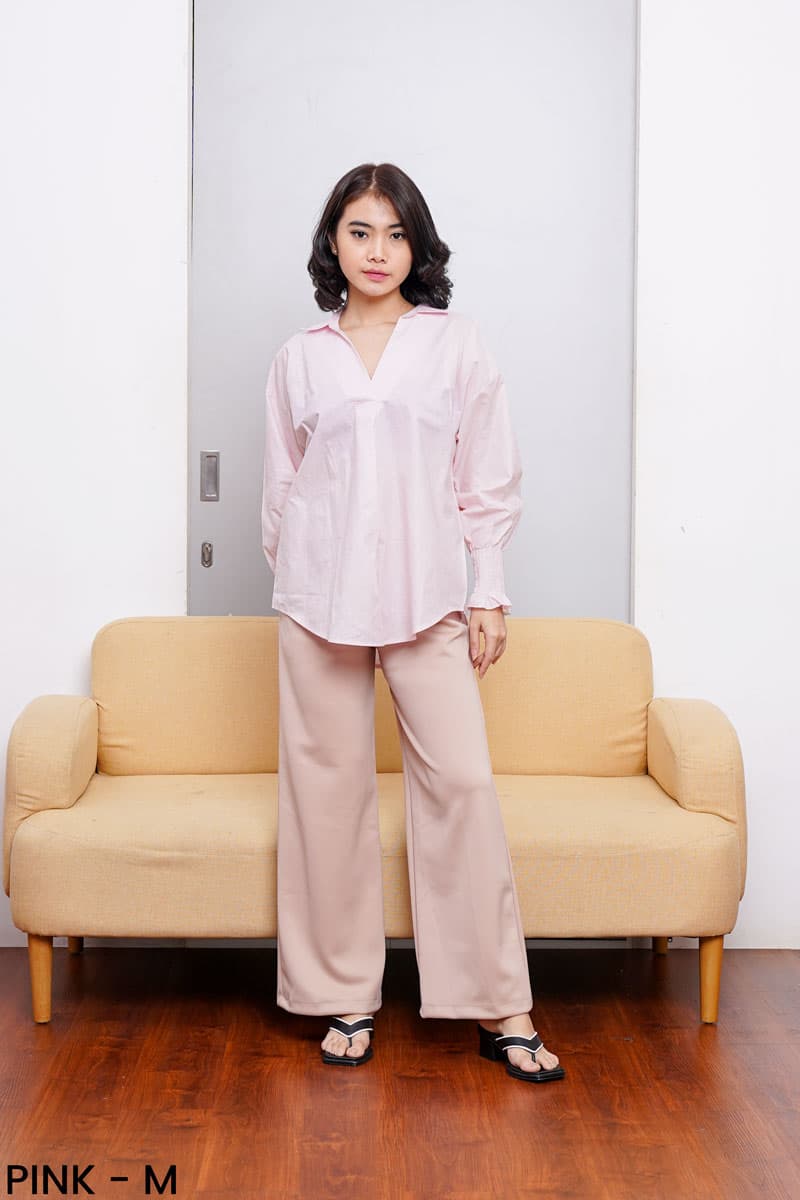 Kemeja Oversized Jinju (Size M-L)