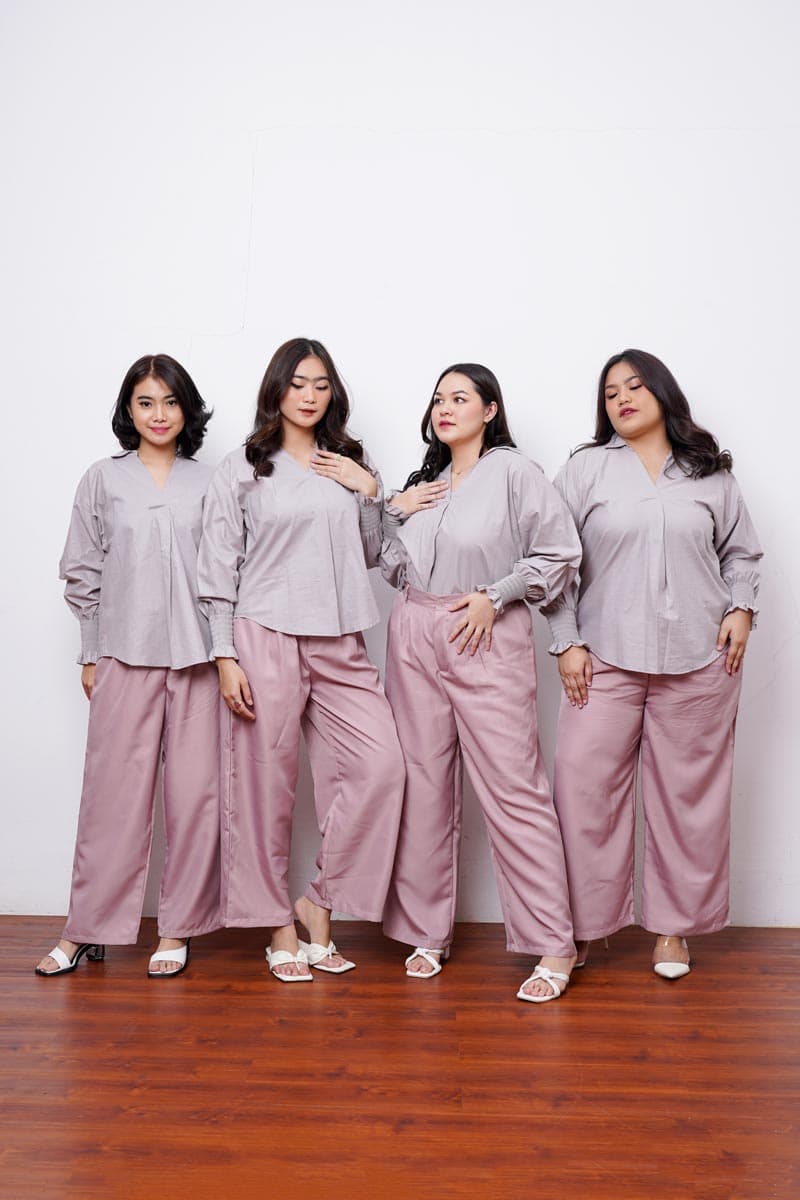 Kemeja Oversized Jinju (Size M-L)