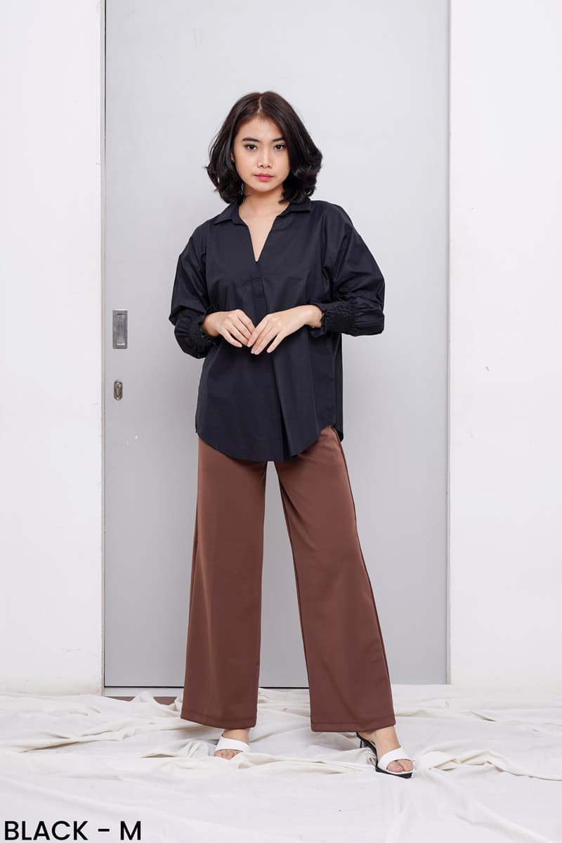 Kemeja Oversized Jinju (Size M-L)