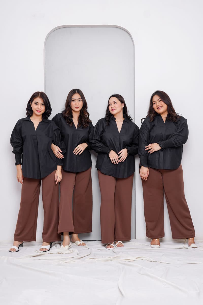 Kemeja Oversized Jinju (Size M-L)