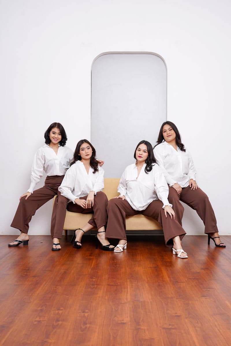 Kemeja Oversized Jinju (Size XL-XXL)