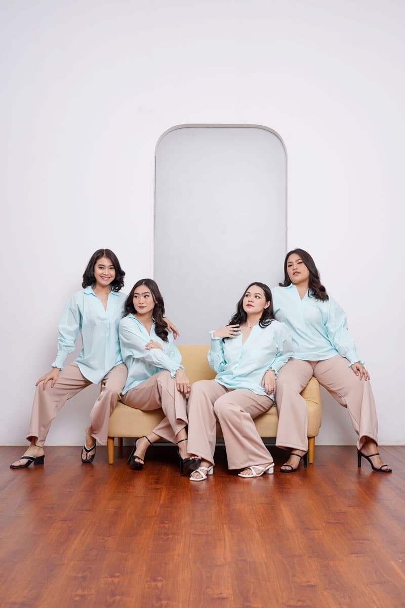 Kemeja Oversized Jinju (Size XL-XXL)