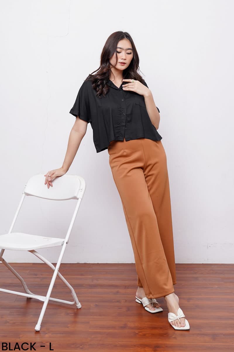 Viscose Crop Shirt (Size M-L)
