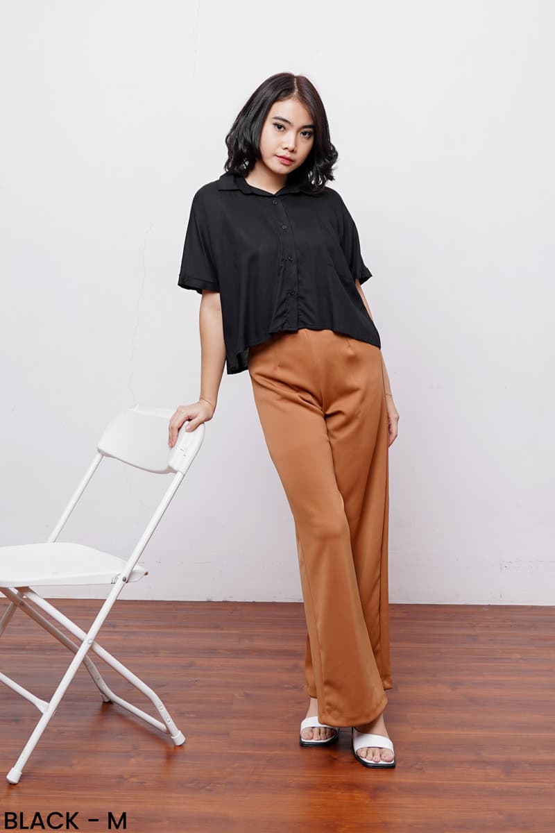 Viscose Crop Shirt (Size M-L)