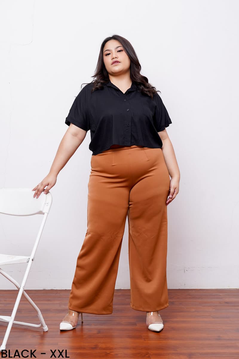 Viscose Crop Shirt (Size XL-XXl)