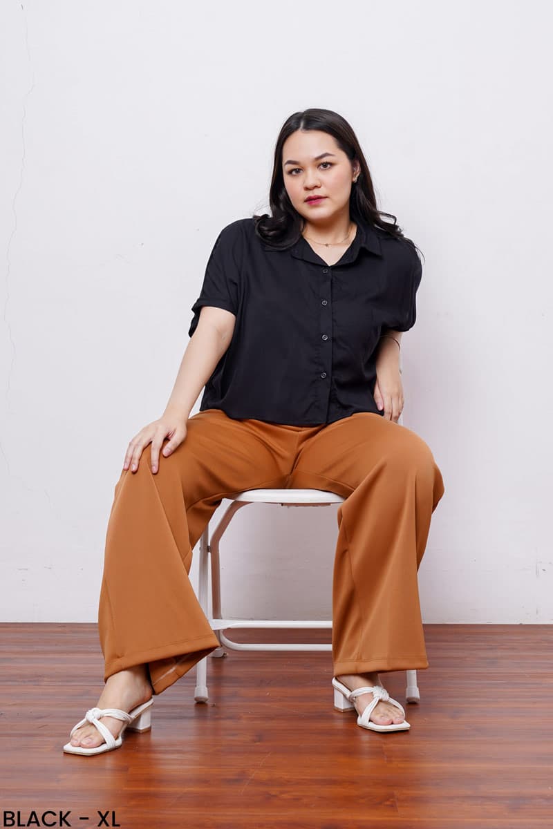 Viscose Crop Shirt (Size XL-XXl)