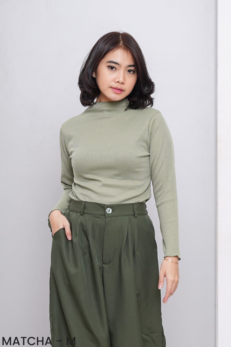 Knit Longsleeve Top (Size M-L)