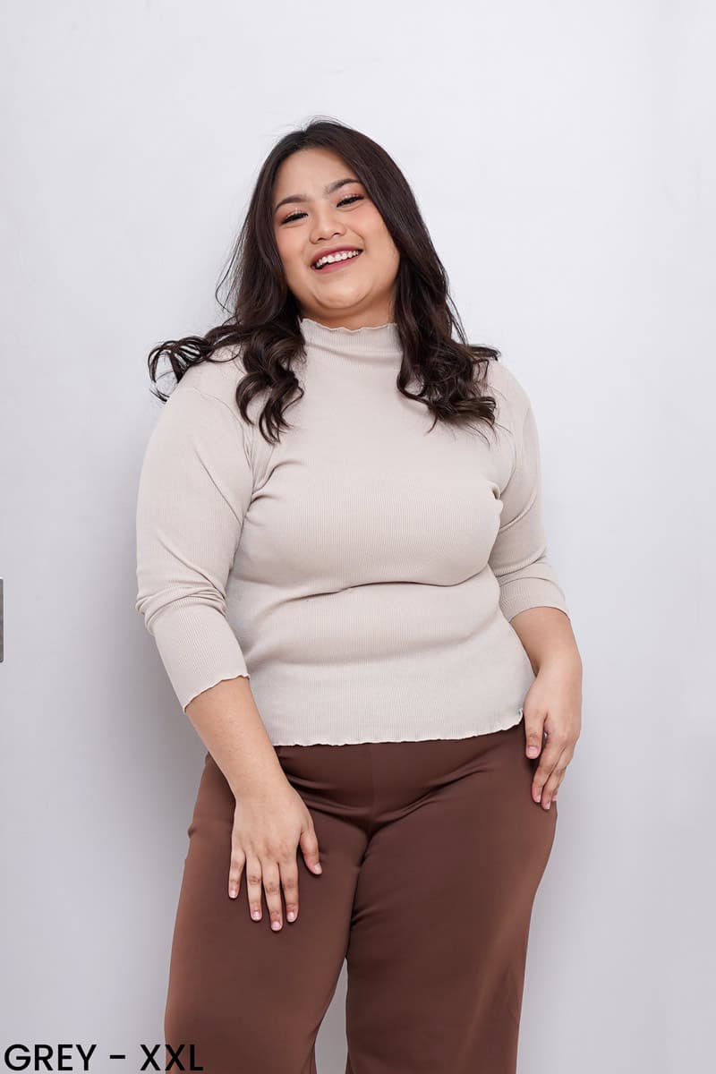 Knit Longsleeve Top (Size XL-XXL)