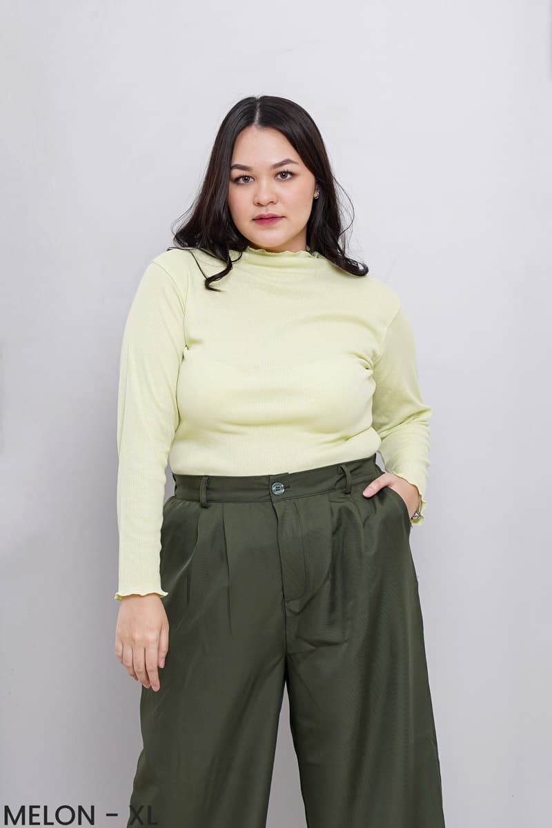 Knit Longsleeve Top (Size XL-XXL)