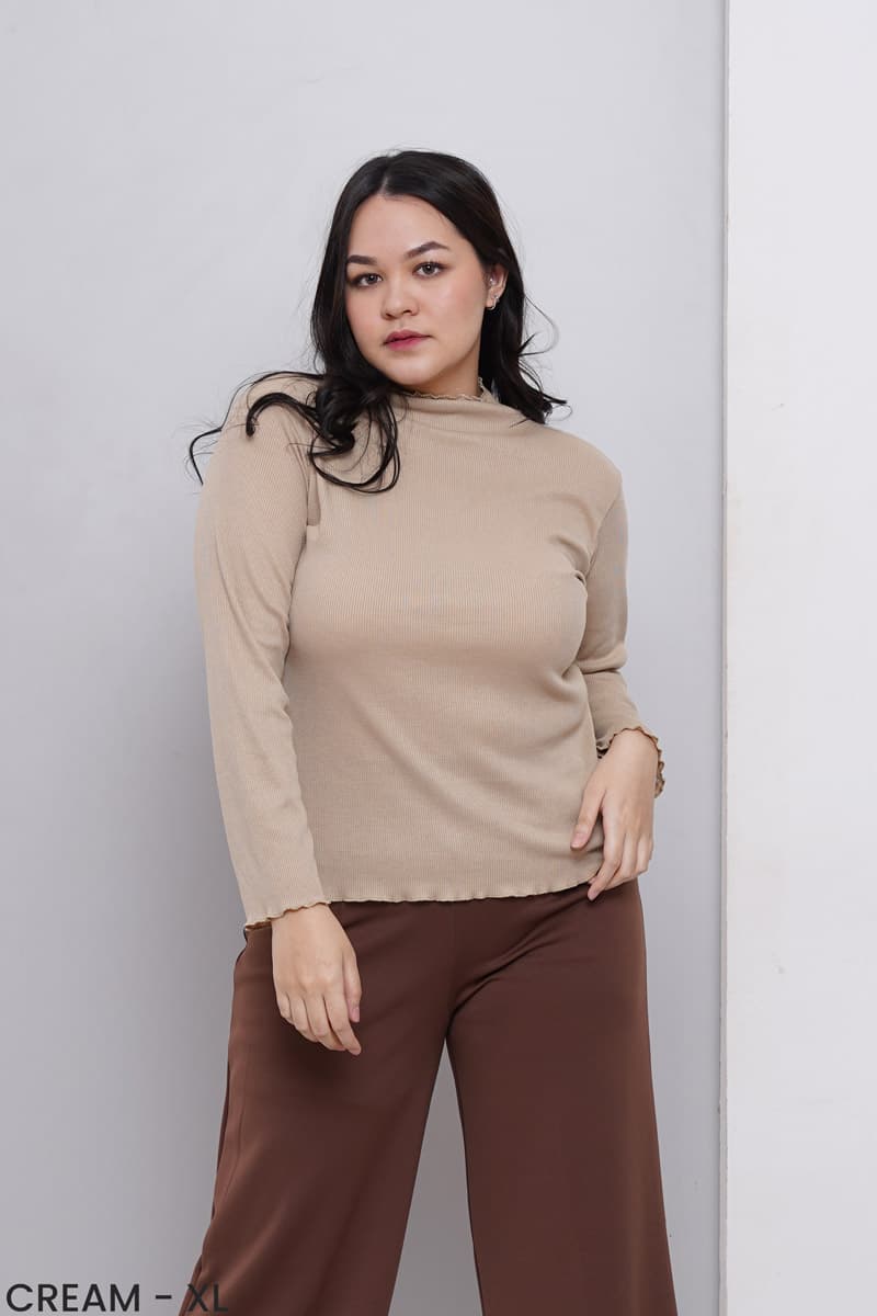 Knit Longsleeve Top (Size XL-XXL)