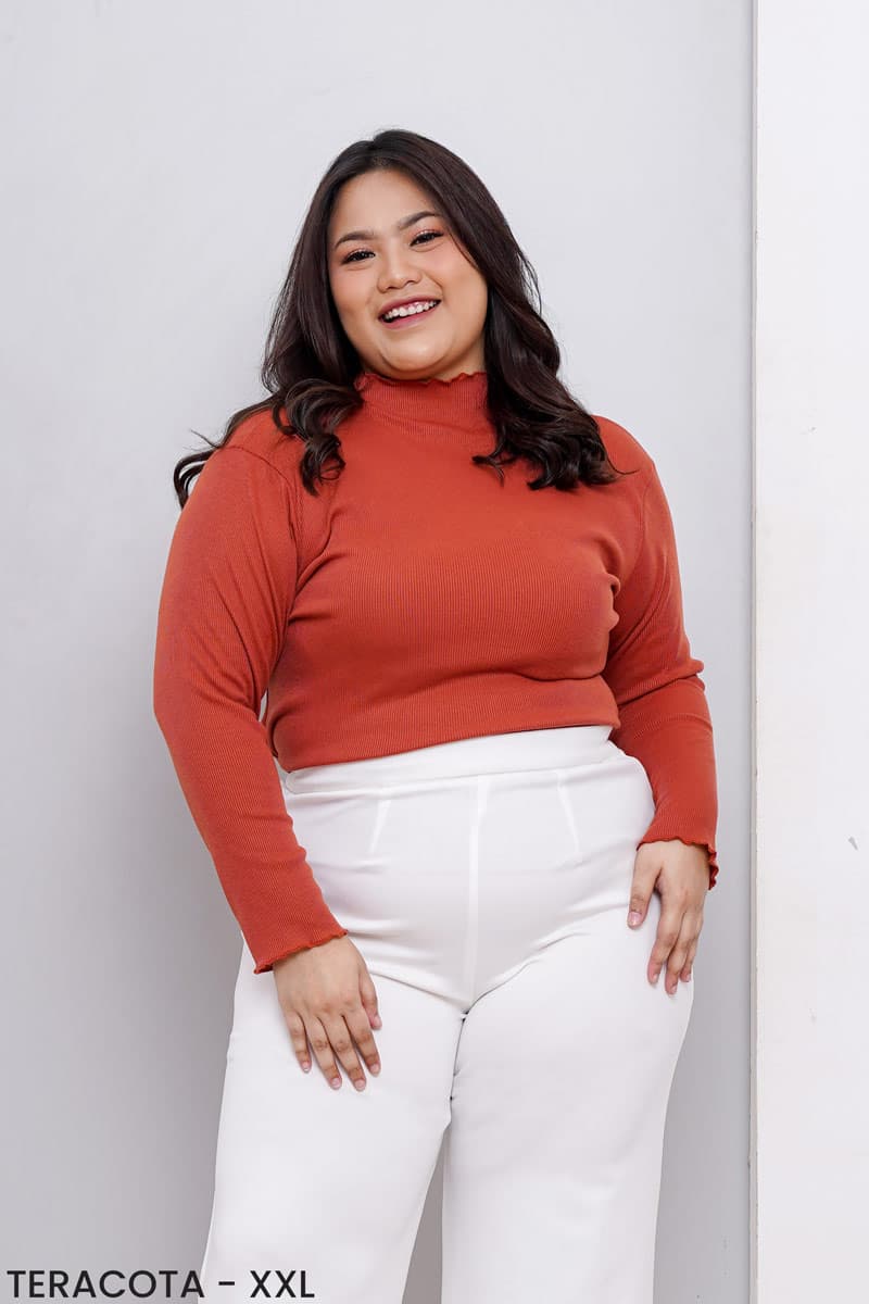 Knit Longsleeve Top (Size XL-XXL)