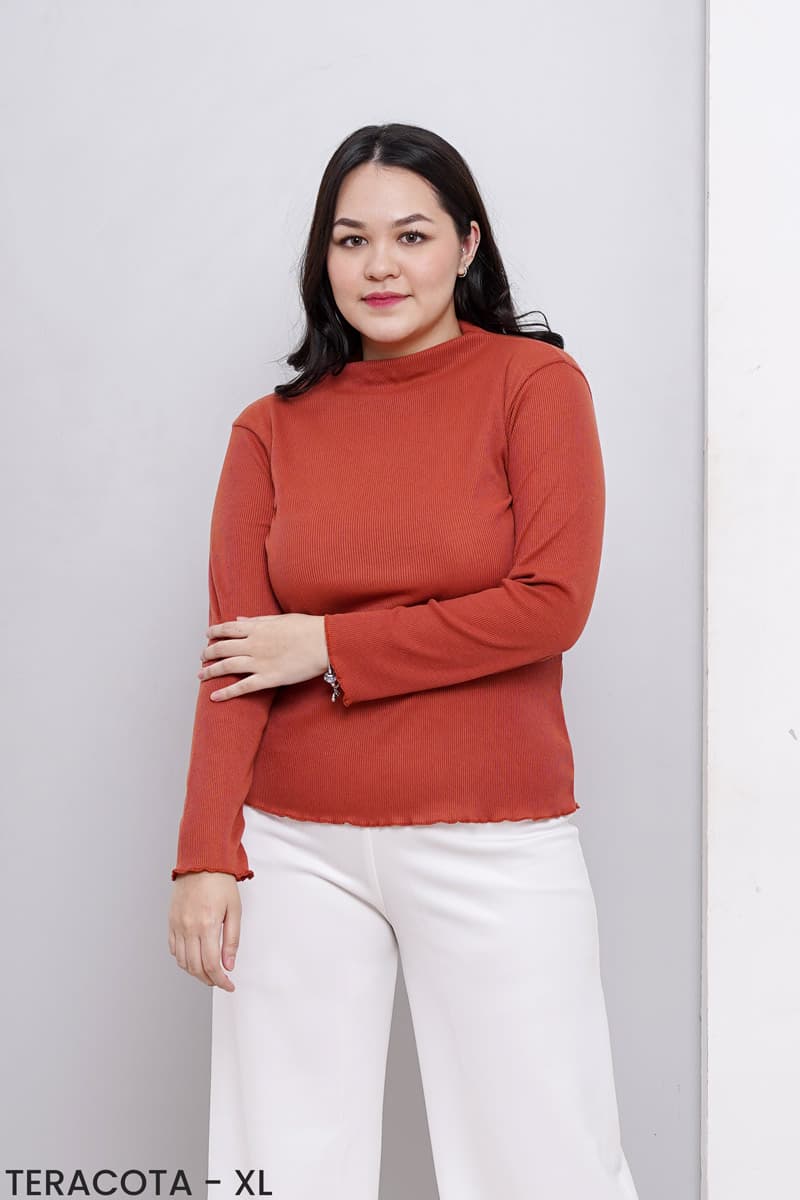 Knit Longsleeve Top (Size XL-XXL)