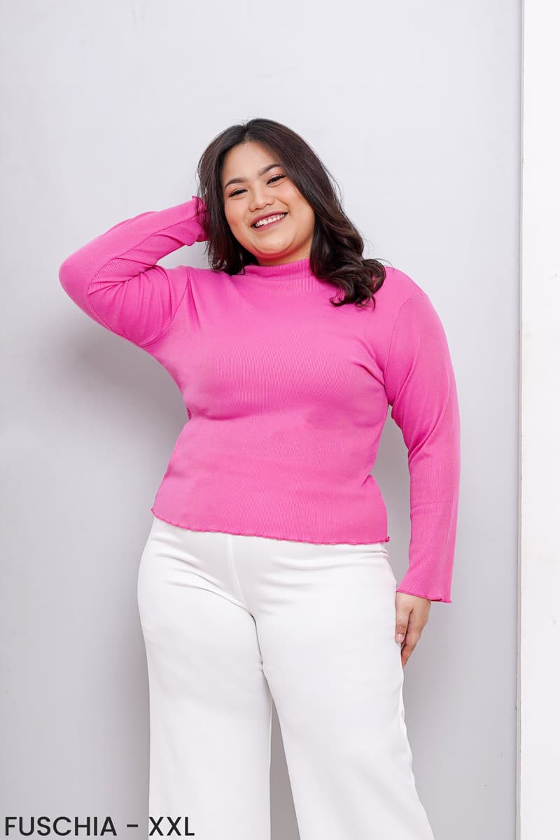 Knit Longsleeve Top (Size XL-XXL)