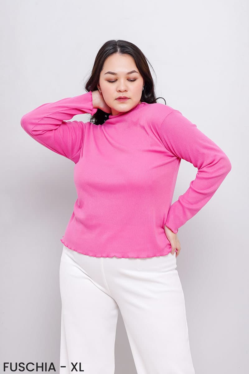 Knit Longsleeve Top (Size XL-XXL)