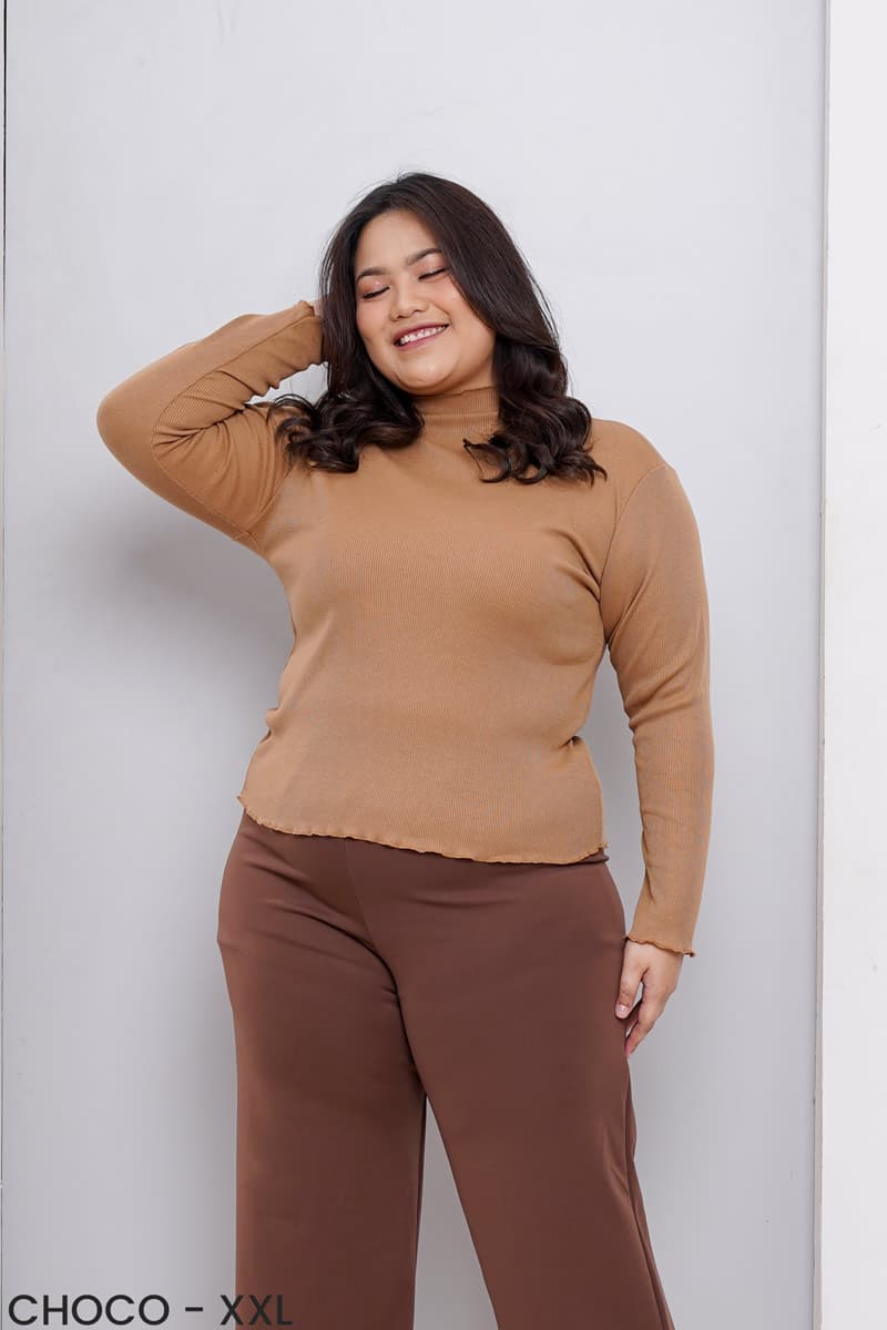 Knit Longsleeve Top (Size XL-XXL)