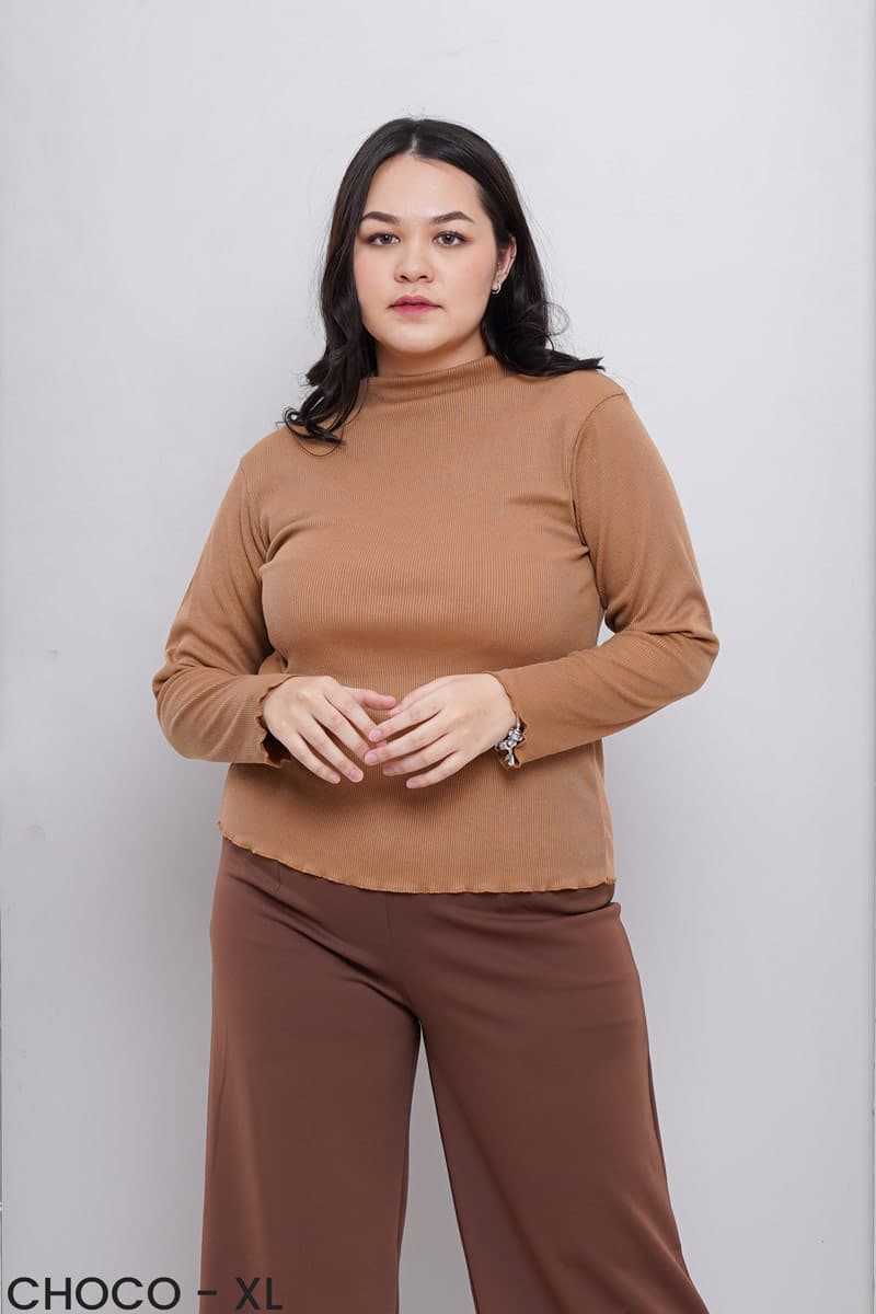 Knit Longsleeve Top (Size XL-XXL)