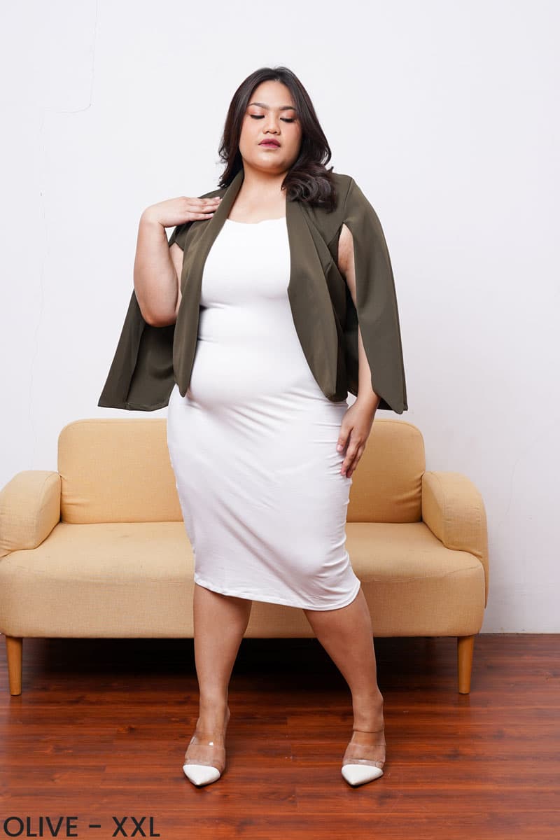 Cape Blazer (Size XL-XXL)
