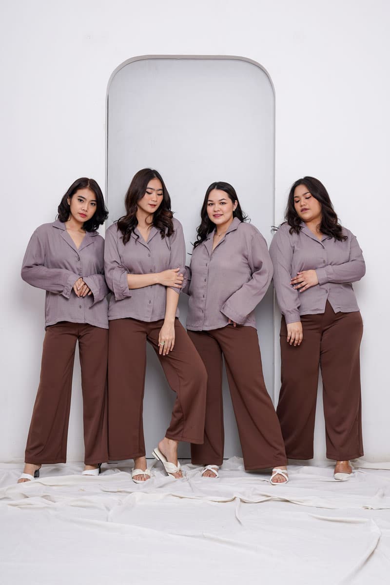 Basic Crinkle Shirt (M-L)