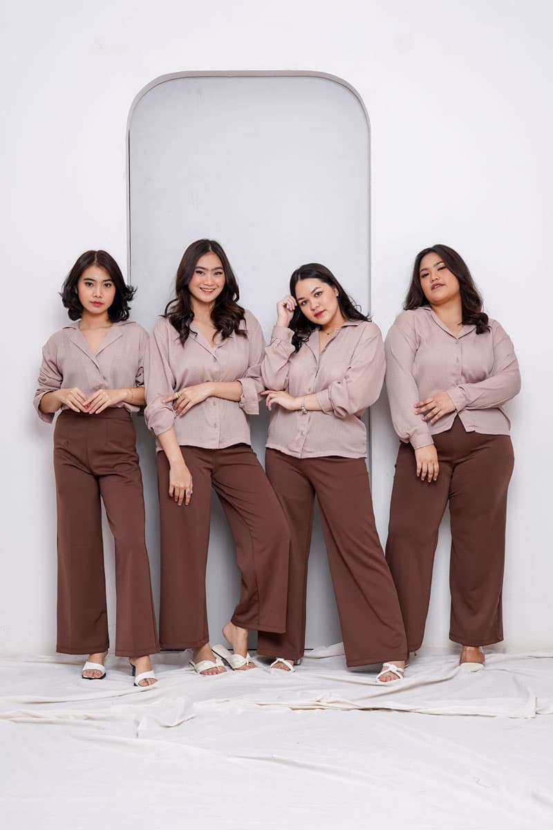 Basic Crinkle Shirt (M-L)