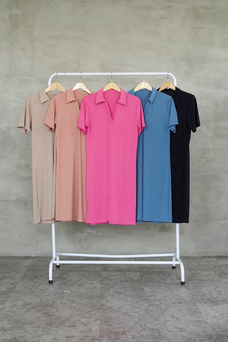 Colar Casual Dress
