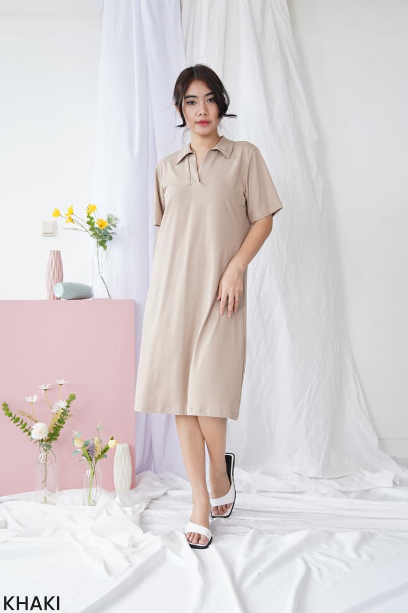 Colar Casual Dress