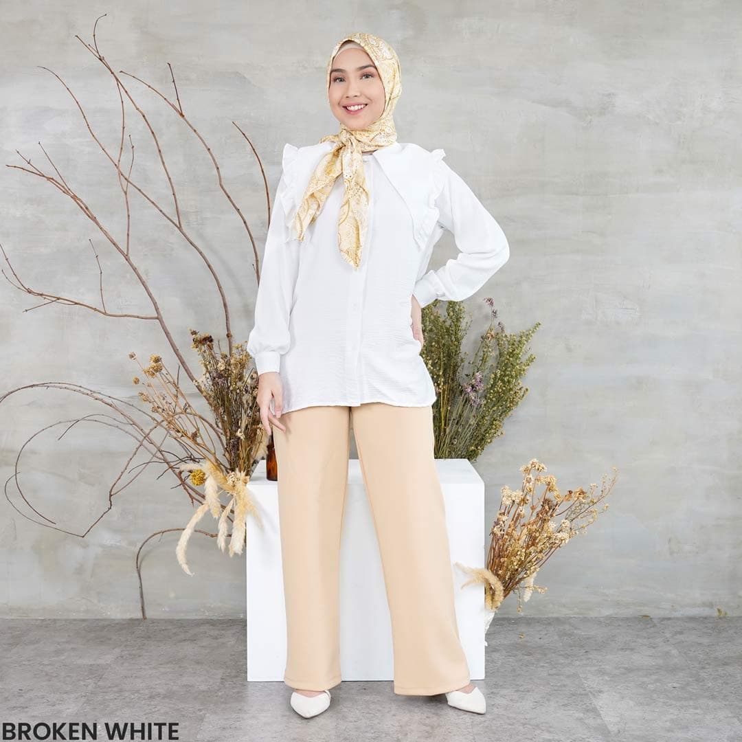 Blouse Hainun Kerah Rebah