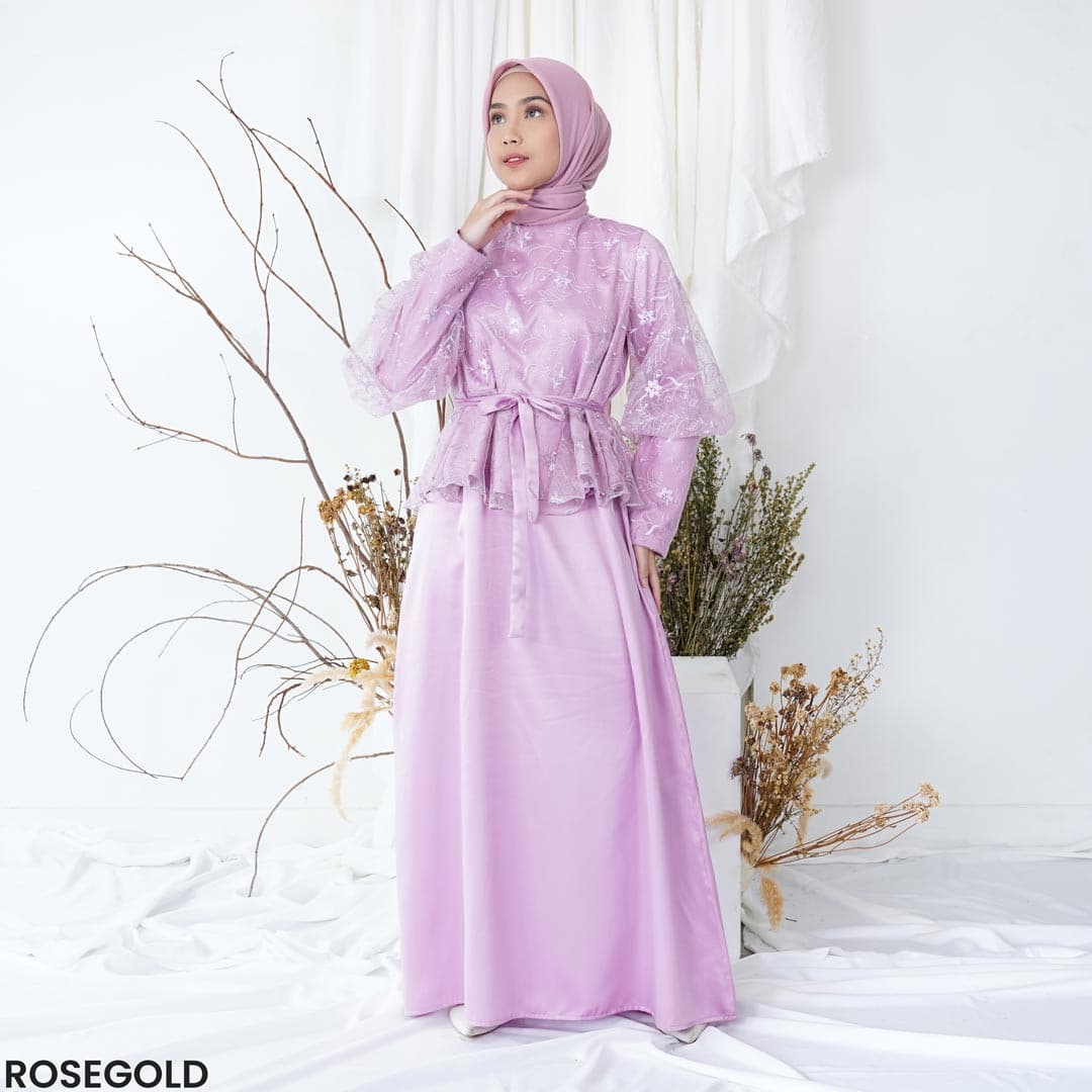 Aiden Tile Bordir Dress