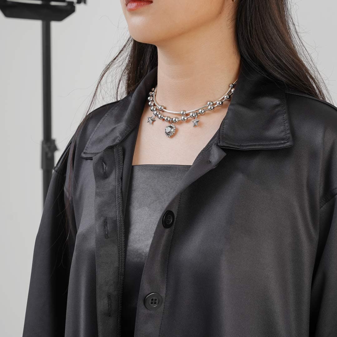 Jaket Kulit Oversized