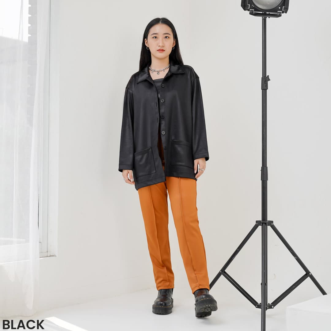Jaket Kulit Oversized