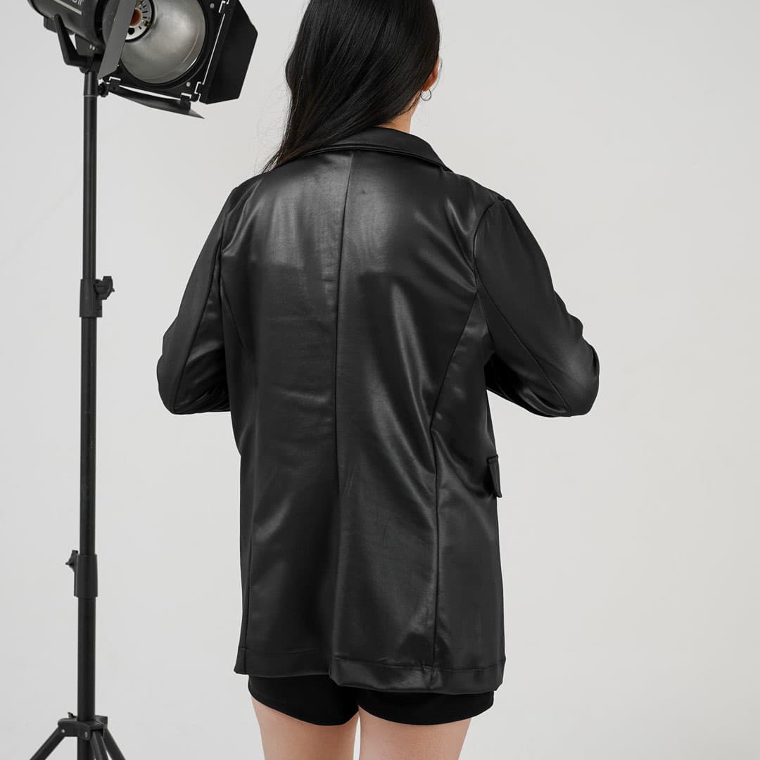 Blazer Faux Leather