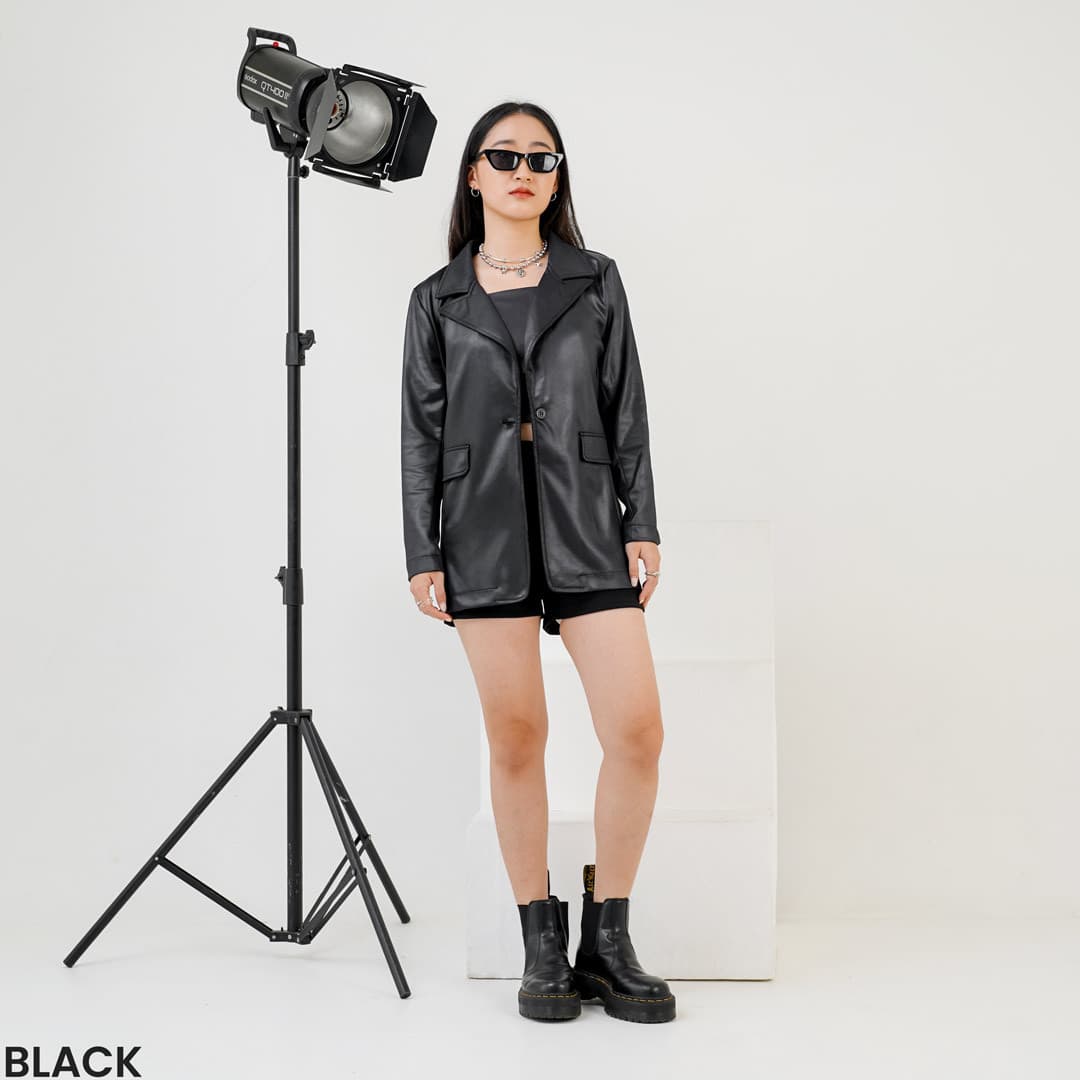 Blazer Faux Leather