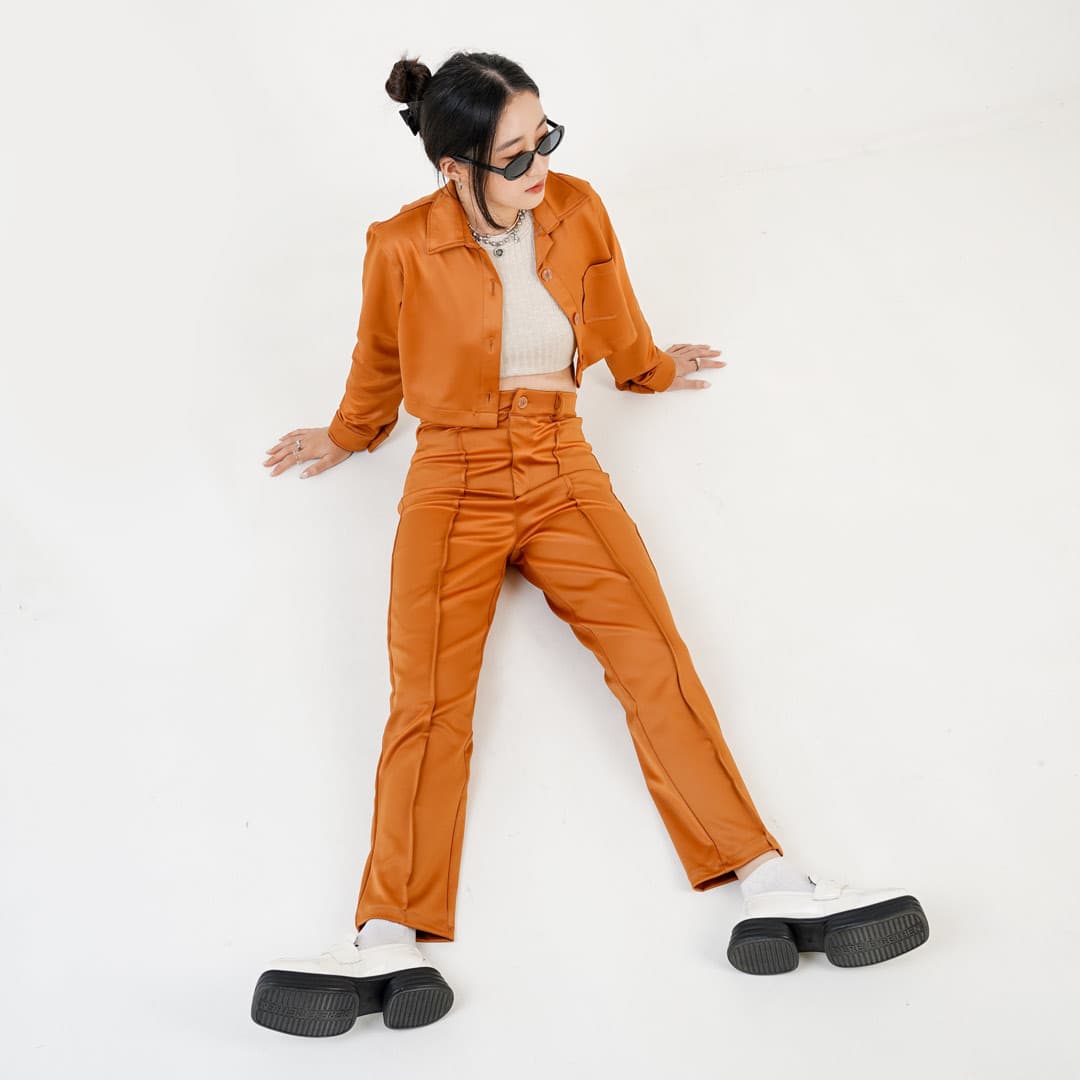 Faux Leather Pants