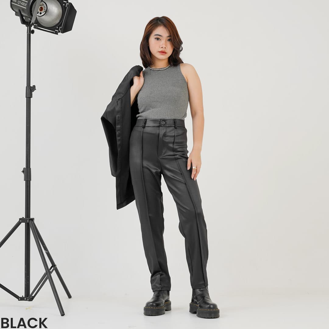 Faux Leather Pants