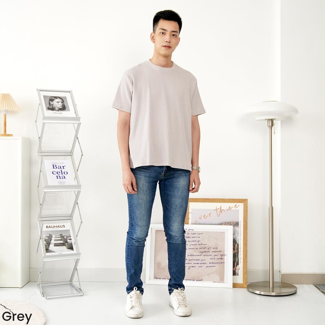 Kaos Wafle Knit Unisex